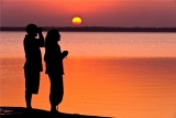 Spectacular sunsets at Thonga Beach Lodge