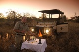 Imbali Safari Lodge sundowners in the African bushveld