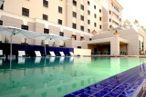 Inviting pool at Peermont Metcourt Hotel