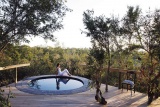 Private Deck at Pioneers Camp