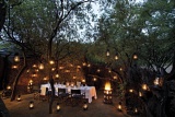 Safari dinners under an African sky, Madikwe Safari Lodge, Madikwe Game Reserve