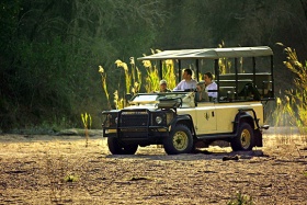 Hamiltons Tented Camp game drive through Kruger National Park